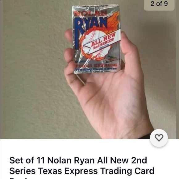 COPY - Nolan Ryan all new baseball ⚾️ 2nd series … - Picture 3 of 5
